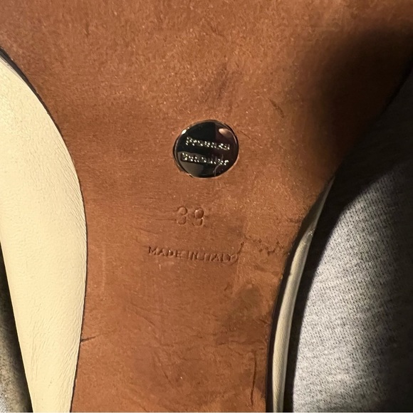 Proenza Schouler Women's Cream Mules - Picture 6 of 6